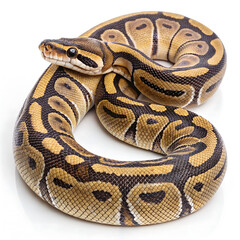 Obraz premium Python Snake PNG with Transparent Background – Isolated Python Snake for Wildlife and Nature Design