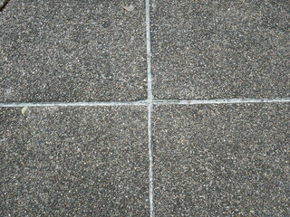 Fototapeta premium The path is made of cement.
