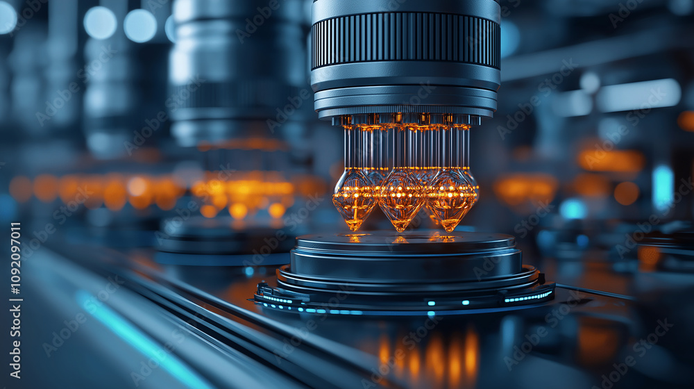 Poster Advanced quantum computers performing molecular simulations with precision