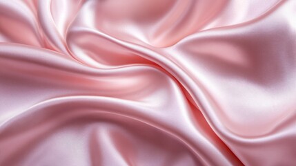 Obraz premium Pink Silk Fabric Texture