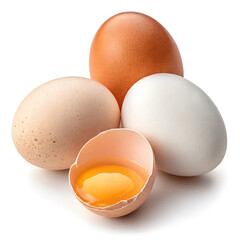 Chicken Egg PNG with Transparent Background &ndash; Isolated Egg for Culinary and Design Use