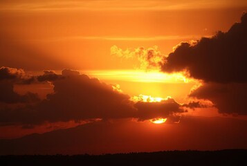 Dramatic Light A dramatic sunset with bold moody light