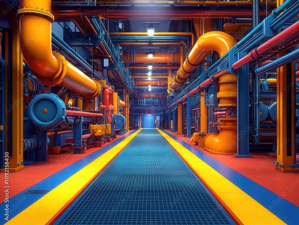 Poster enhancing skills in a virtual reality factory simulation for training industrial setting interactive
