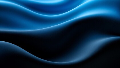 Obraz premium Abstract blue waves create a flowing and dynamic minimalist background