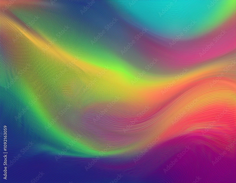 Poster abstract blurred background with a bright and colorful design, ideal for playful and youthful projec