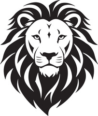lion head vector