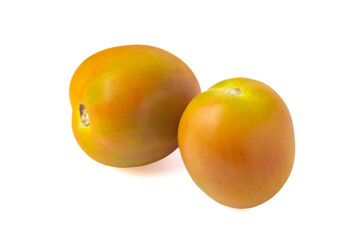 Tomato isolated on white background
