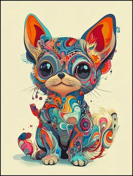 Whimsical Cartoon Creature