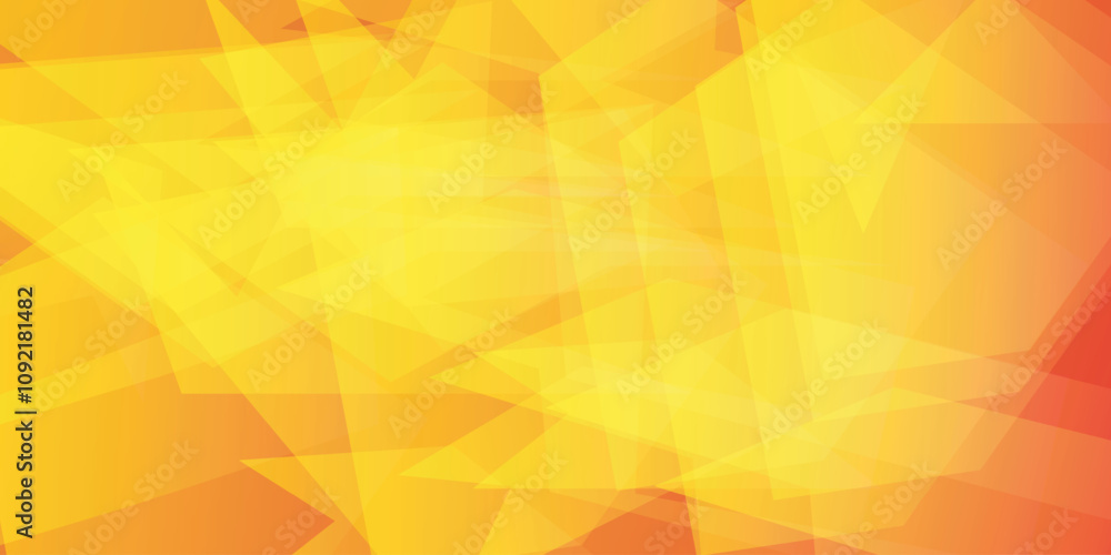 Poster Abstract mixed triangles overlapping background