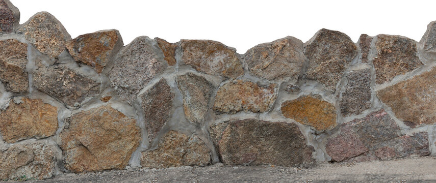 decorative stone wall border