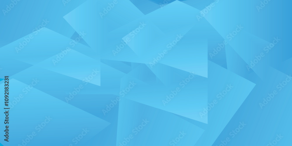Poster abstract mixed triangles overlapping background