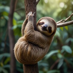 Fototapeta premium close up of a lemur,close up of a raccoon,close up of a meerkat