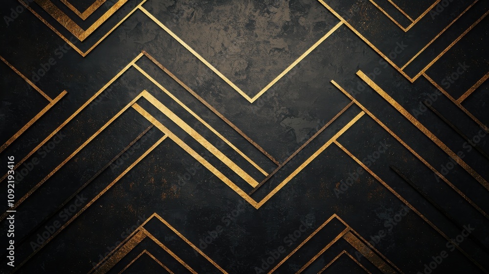 Poster dynamic geometric pattern design digital art abstract environment