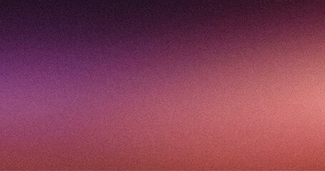 Fototapeta premium Grainy background Brown to Purple abstract gradient noise texture