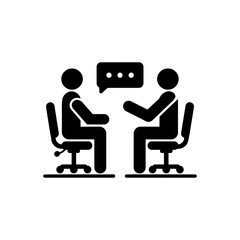 Business Meeting Discussion Icon