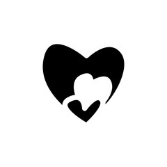 Obraz premium Share the Love icon