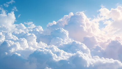 blue sky with clouds