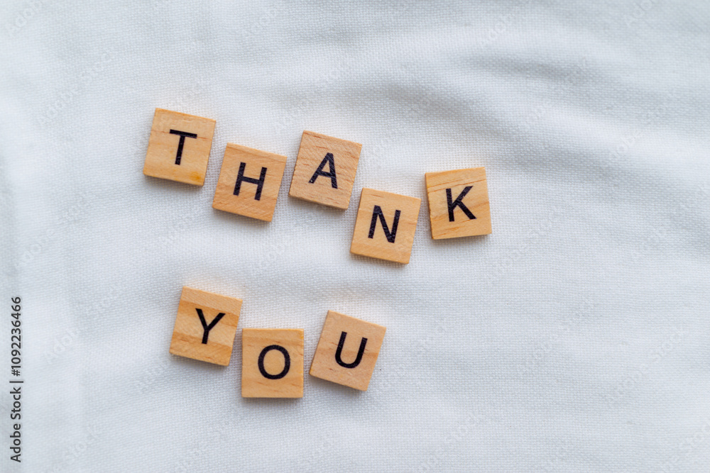 Poster appreciating business connections thank you message office setting textual art professional environm