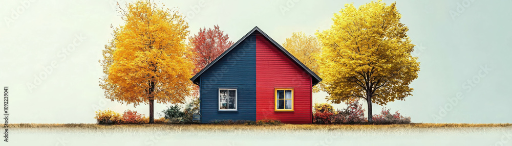 Poster transforming your home a playful and whimsical smart environment with interactive features to enhanc