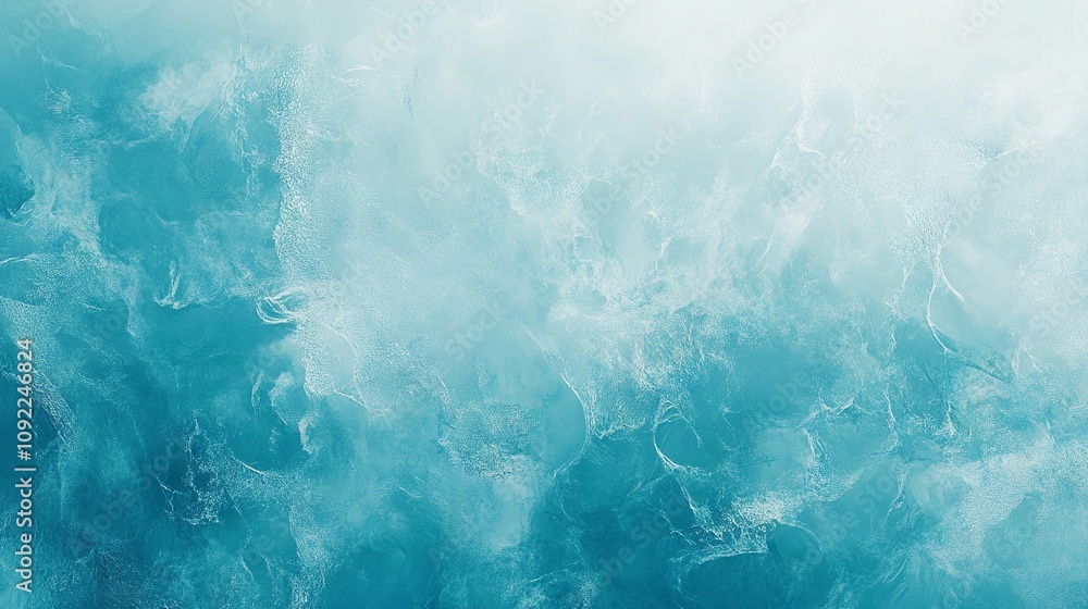 Poster soft light blue gradient texture background with subtle transition and minimalistic design for moder