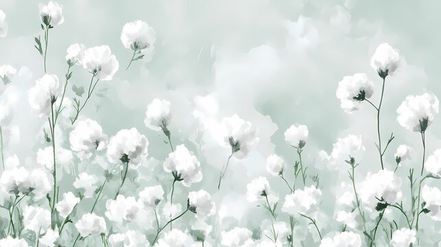 digital technology cotton texture poster background
