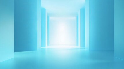 Fototapeta premium Seamless light blue gradient background with modern wall design pattern high-quality vector illustration for graphic design and digital projects