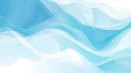 Fototapeta premium Abstract light blue background with soft white gradient vector illustration for graphic design, banner patterns, presentation backgrounds, and web templates