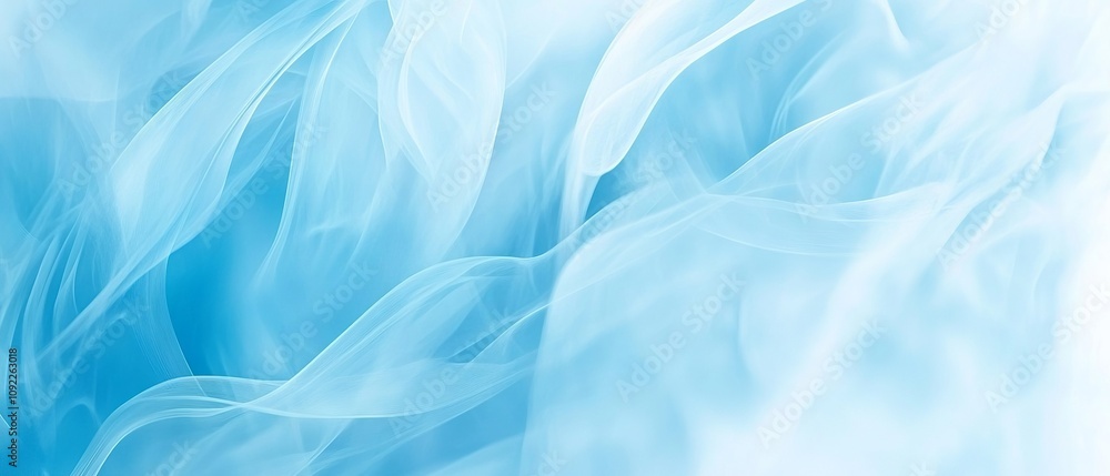 Poster abstract light blue gradient background with soft textures and fluid patterns for digital design, gr
