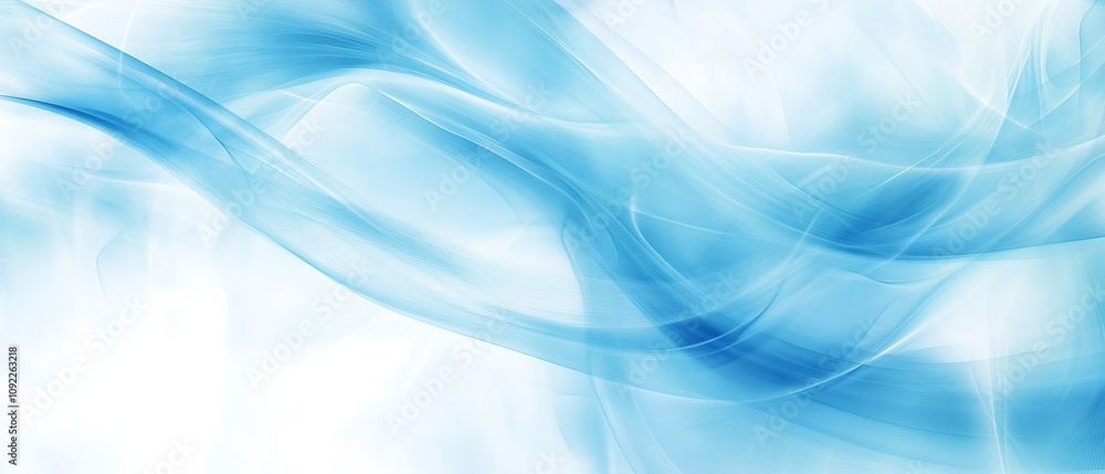 Poster abstract light blue gradient background with soft textures and fluid patterns for digital design, gr