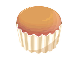 蒸しパンのイラスト