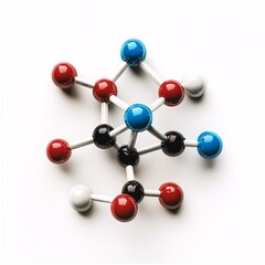 Obraz premium 3d model of molecule