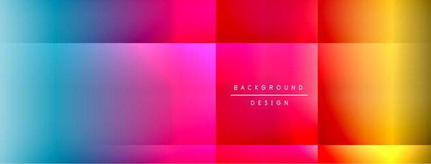 Colorful gradient with lines made of shadow and light. Creative background