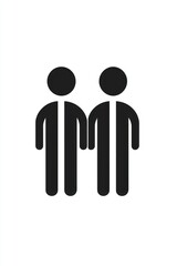 Icon for job selection depicted in glyph design.