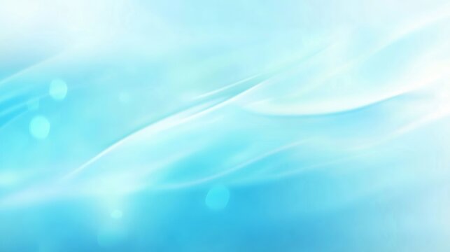 Abstract light blue gradient background with blurred aqua water effect versatile vector illustration for graphic design, banners, winter and summer themes, aqua websites