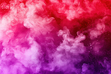 Fototapeta premium Vibrant purple and red watercolor gradient with soft patterns