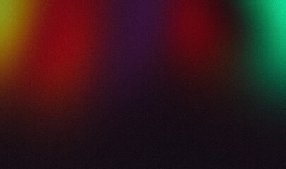 Vibrant color grainy gradient background. Abstract smooth red purple orange green color noisy gradient, glowing colors flow, bright, shine, modern style backdrop design