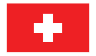 Obraz premium Switzerland country flag icon