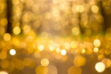 Fototapeta premium Defocused abstract lights glitter sparkleblurred background. Bokeh background.