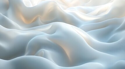 Obraz premium Abstract white background with soft lines wave