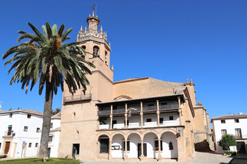 Colegiata de Santa Mar&iacute;a la Mayor church on Plaza Duquesa de Parcent was built at the end of the 15th century on the site of the city's former great mosque