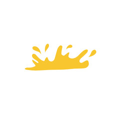 Obraz premium splash of orange juice