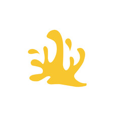 Obraz premium splash of orange juice