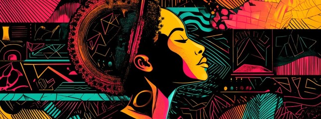 Obraz premium The Importance of Logos in Promoting Black History Month