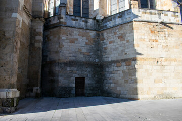 Catedral gótica de León situada en España.