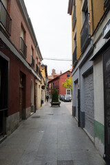 Obraz premium Calles del casco histórico de León, España