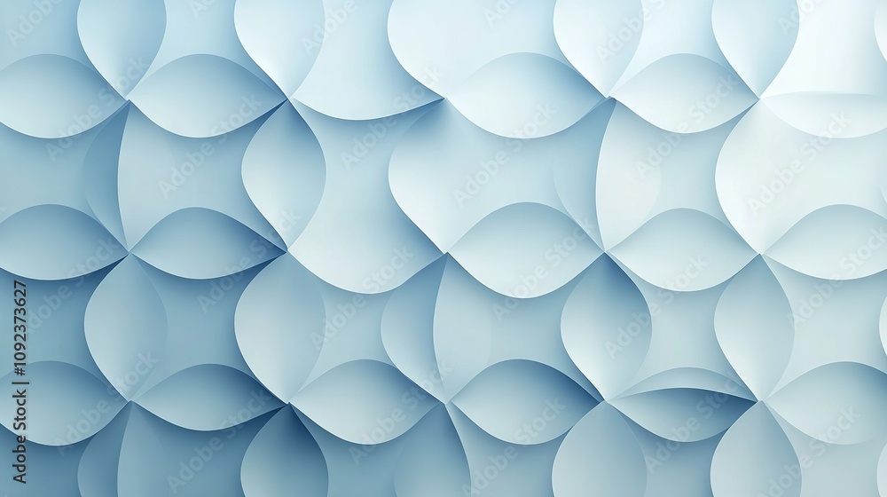 Poster minimalist very light blue background featuring a simple vector pattern ideal for modern graphic des