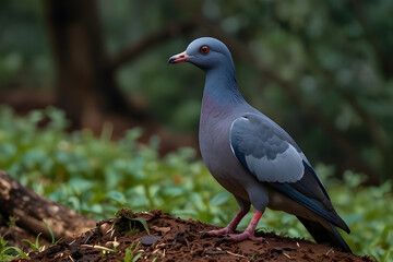 Obraz premium The History of Pigeons: From Messengers to Pets