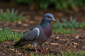 Fototapeta premium The History of Pigeons: From Messengers to Pets