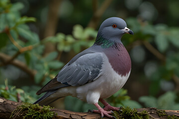 Fototapeta premium The History of Pigeons: From Messengers to Pets