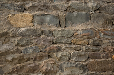 Fototapeta premium Different Size Stone Wall Background